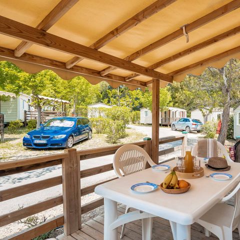 BUNGALOW 4 personnes - Classic | 2 Ch. | 4 Pers. | Terrasse surélevée | Clim.