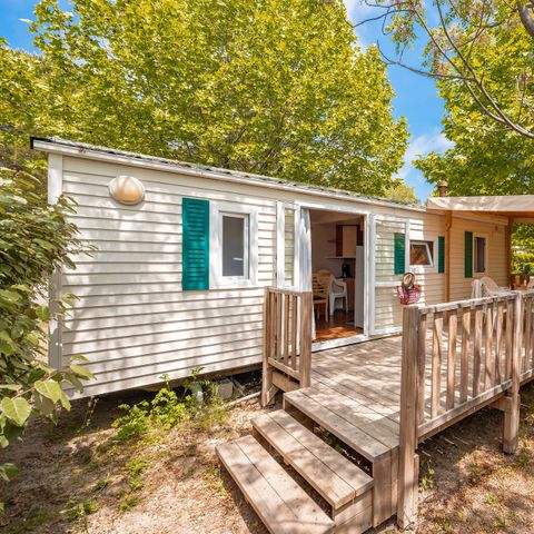 BUNGALOW 6 personnes - Classic | 2 Ch. | 4/6 Pers. | Terrasse surélevée | Clim.