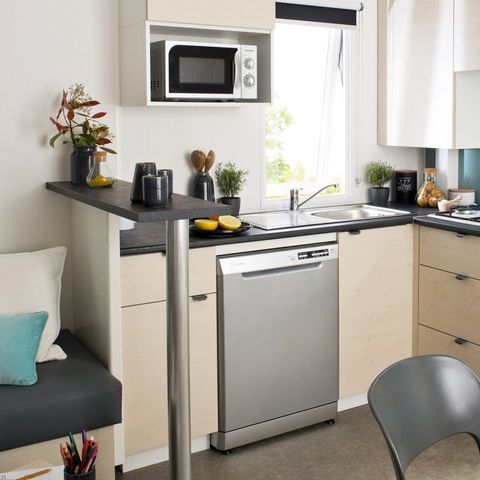 BUNGALOW 6 personnes - Comfort XL | 3 Ch. | 6 Pers. | Terrasse surélevée | Clim.