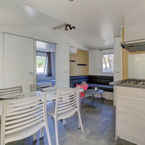 BUNGALOW 6 personnes - Comfort | 3 Ch. | 6 Pers. | Terrasse surélevée | Clim.