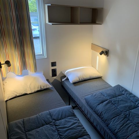 BUNGALOW 6 personnes - Comfort XL | 3 Ch. | 6 Pers. | Terrasse surélevée | Clim.
