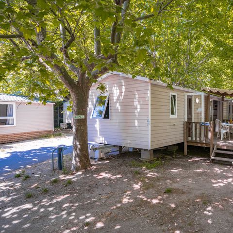 Mobilhome 6 personnes - Comfort | 2 Ch. | 4/6 Pers. | Terrasse surélevée | Clim.