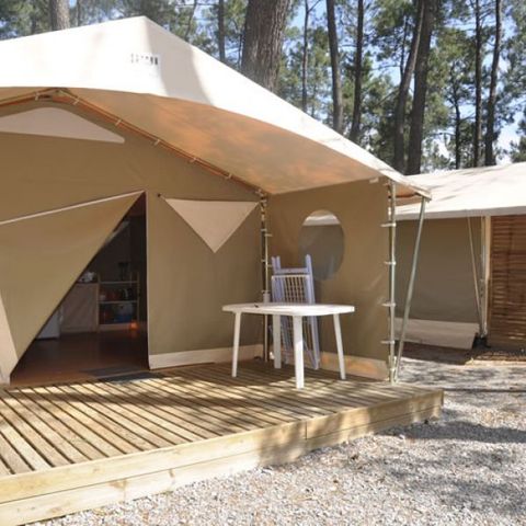 BUNGALOW TOILÉ 5 personnes - Bungalow toilé Canada 2 chambres- sans sanitaire 