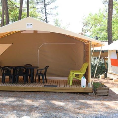 BUNGALOW TOILÉ 6 personnes - Canada 3 chambres - sans sanitaire