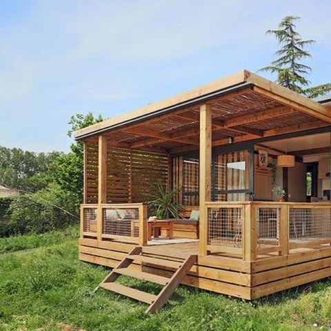 Mobilhome 5 personnes - Mobil-Home Olivier 5 pers. 2 ch.