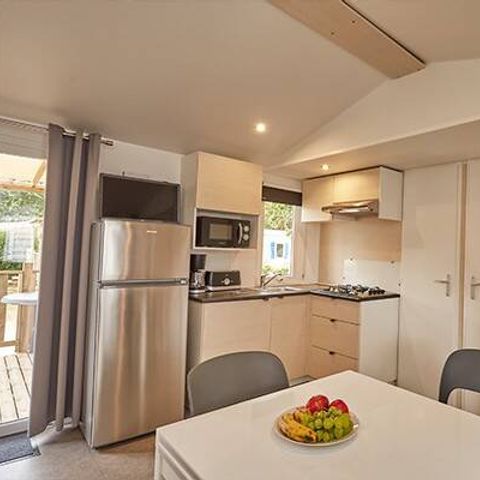 Mobilhome 6 personnes - Comfort | 3 Ch. | 6 Pers. | Terrasse surélevée | Clim.
