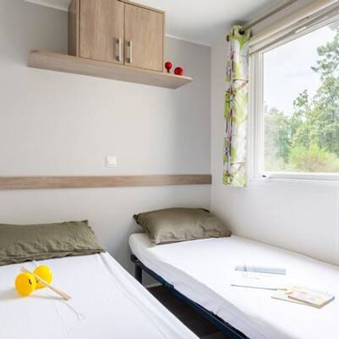 Mobilhome 6 personnes - Comfort | 3 Ch. | 6 Pers. | Terrasse surélevée | Clim.