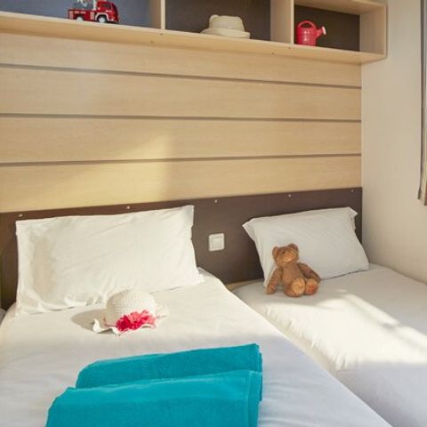 Mobilhome 6 personnes - Mobil-home | Comfort XL | 2 Ch. | 6 Pers. | Terrasse surélevée | Clim.