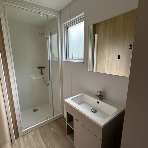 Mobilhome 6 personnes - Mobil-home | Comfort XL | 3 Ch. | 6 Pers. | Terrasse surélevée | Clim.