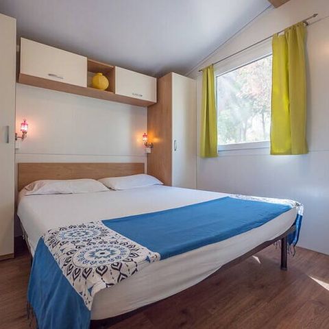 Mobilhome 6 personnes - Comfort | 3 Ch. | 6 Pers. | Terrasse surélevée | Clim. | TV