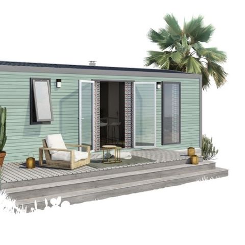 BUNGALOW 6 personnes - Mahana 6 personnes 3 chambres 32m²
