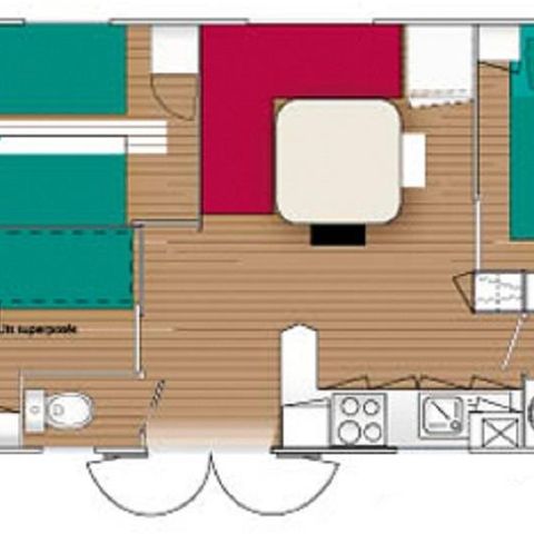 BUNGALOW 6 personnes - ZEN