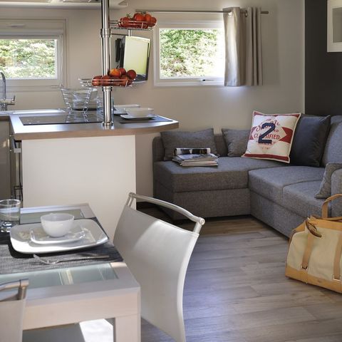 BUNGALOW 5 personnes - PREMIUM TAOS 2ch 5 pers avec climatisation 