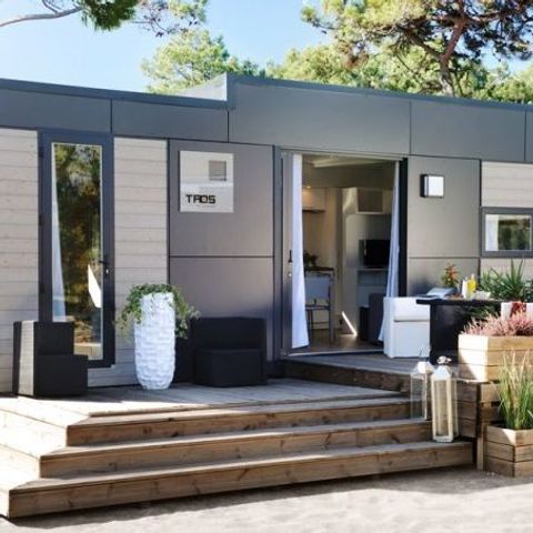 BUNGALOW 5 personnes - PREMIUM TAOS 2ch 5 pers avec climatisation 
