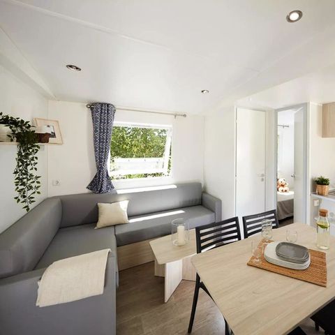 BUNGALOW 6 personnes - 2 chambres - CLIM - TV