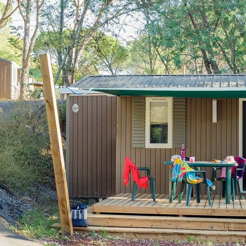 BUNGALOW 6 personnes - 2 chambres - CLIM - TV