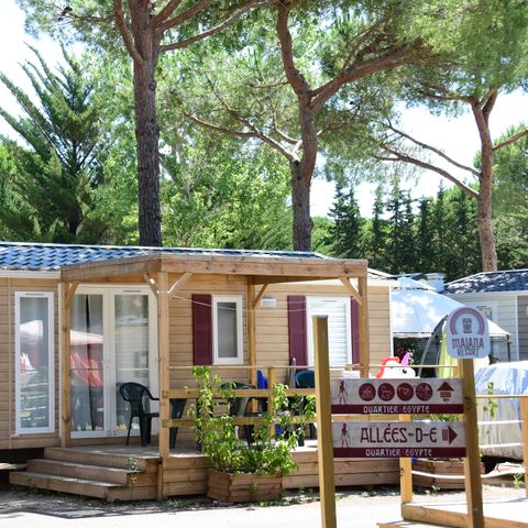 BUNGALOW 8 personnes - 3 chambres - CLIM - TV