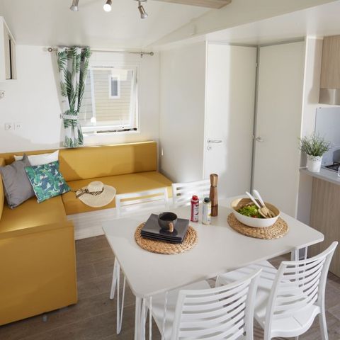 BUNGALOW 6 personnes - 2 chambres - TV + Clim