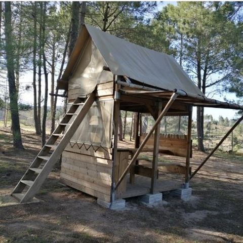 Hébergement 2 personnes - Hutte Cévenole 2p 1Ch