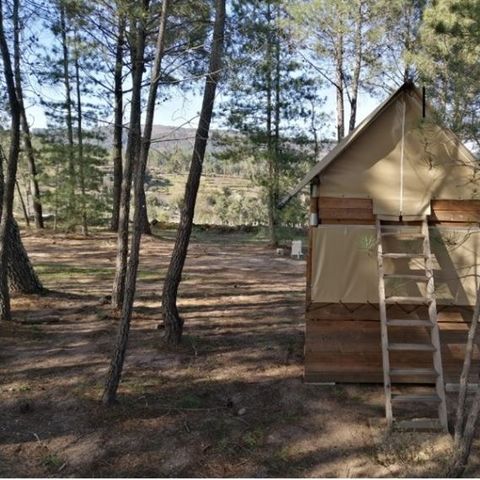 HÉBERGEMENT INSOLITE 2 personnes - Hutte Cévenole 2p 1Ch