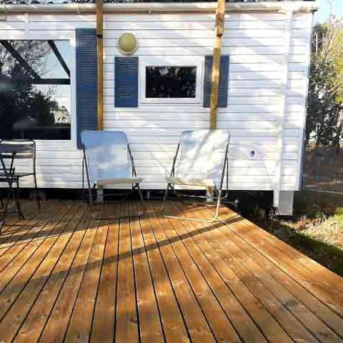 BUNGALOW 4 personnes - MH Les Chênes 4p 2Ch 1SdbClim