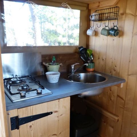 CHALET 4 personnes - Cabane de l'Ecureuil 4p 2Ch 1Sdb