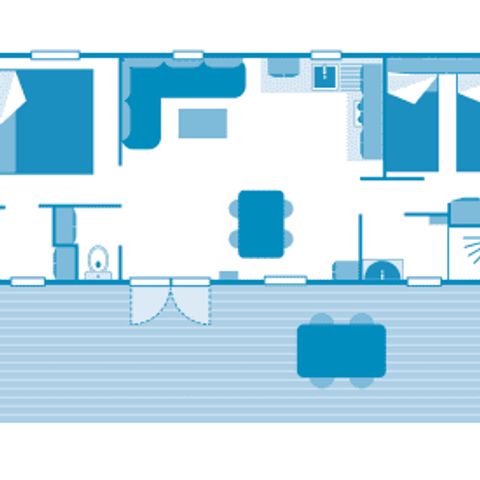 BUNGALOW 4 personnes - Cottage 4p 2ch ****