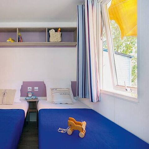 BUNGALOW 4 personnes - Mobil-home | Classic | 2 Ch. | 4 Pers. | Terrasse simple | Clim.