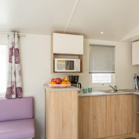 BUNGALOW 5 personnes - Mobil home Confort 4/5 personnes climatisé (env. 26 m²)