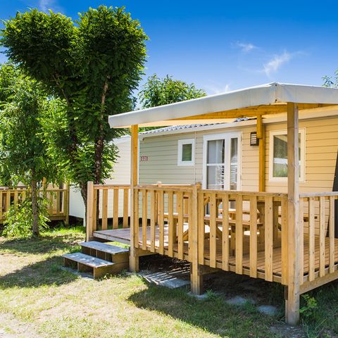 BUNGALOW 5 personnes - Mobil home Confort 4/5 personnes climatisé (env. 26 m²)