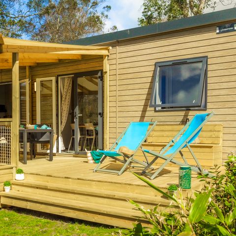 BUNGALOW 6 personnes - Mobil-home Select TV LV Plancha - 2 chambres - 4/6 personnes