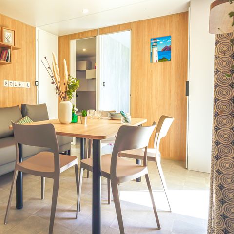 BUNGALOW 6 personnes - Mobil-home Select TV LV Plancha - 2 chambres - 4/6 personnes