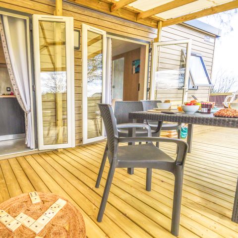 BUNGALOW 6 personnes - Mobil-home Select TV LV Plancha - 2 chambres - 4/6 personnes