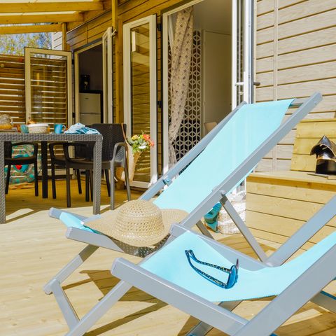 BUNGALOW 6 personnes - Mobil-home Select TV LV Plancha - 3 chambres - 6 personnes