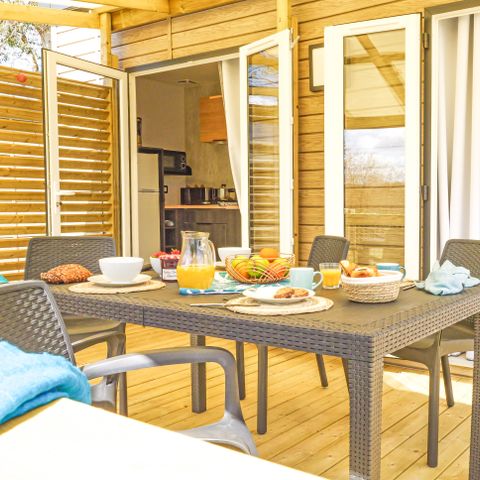 BUNGALOW 6 personnes - Mobil-home Select TV LV Plancha - 3 chambres - 6 personnes