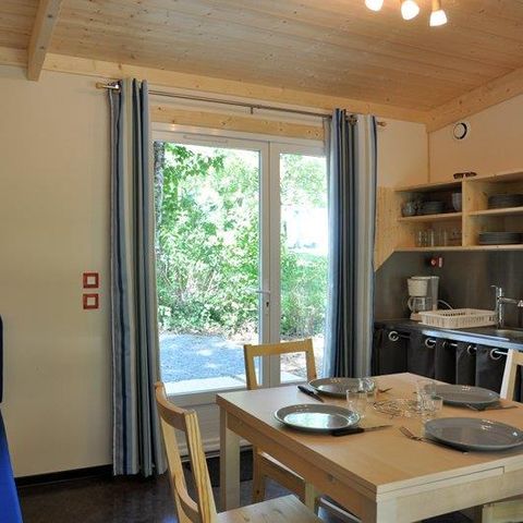 Chalet 4/6 personnes - Lac Confort 40 m² - Adapté aux personnes à mobilité réduite - 2 chambres