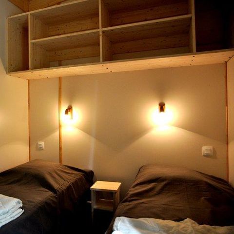 Chalet 4/6 personnes - Lac Confort 40 m² - Adapté aux personnes à mobilité réduite - 2 chambres