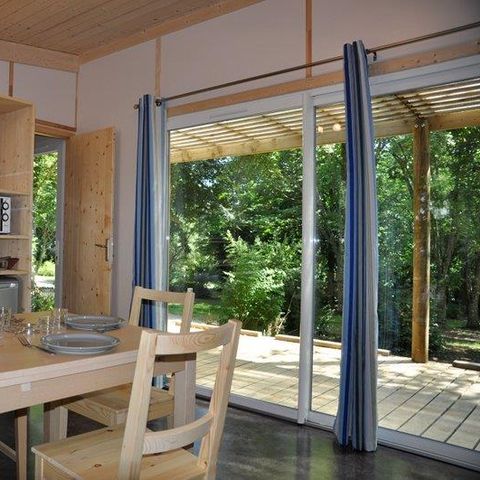 CHALET 6 personnes - Chalet Lac Confort 40 m² - adapté aux personnes à mobilité réduite - 2 chambres 4/6 pers
