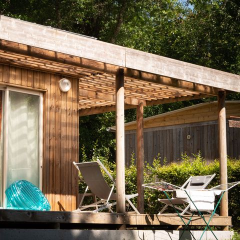 CHALET 8 personnes - Chalet Premium Nature 41 m² - 3 chambres 6/8 pers