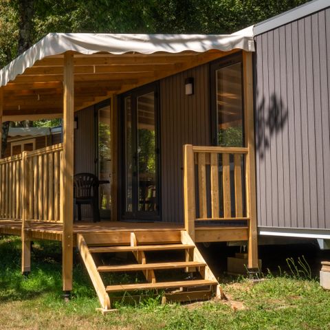 Mobilhome 4 personnes - Gabare Premium 37m² - 2 chambres - 4/6 pers