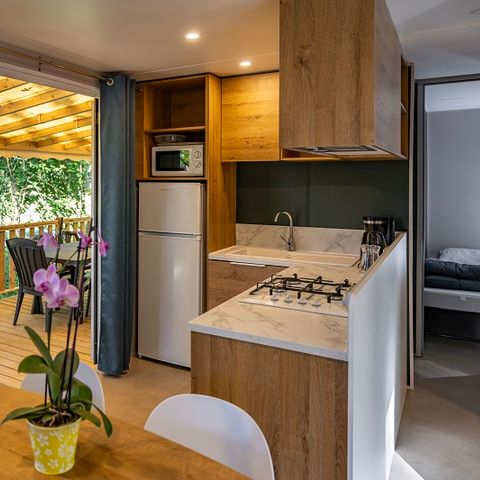 Mobilhome 6 personnes - Mobil-home Premium Evasion 45m² (3 chambres) 6 pers