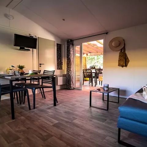 BUNGALOW 4 personnes - Duo Premium 3 Pièces 4 Personnes Jacuzzi + Climatisé + TV