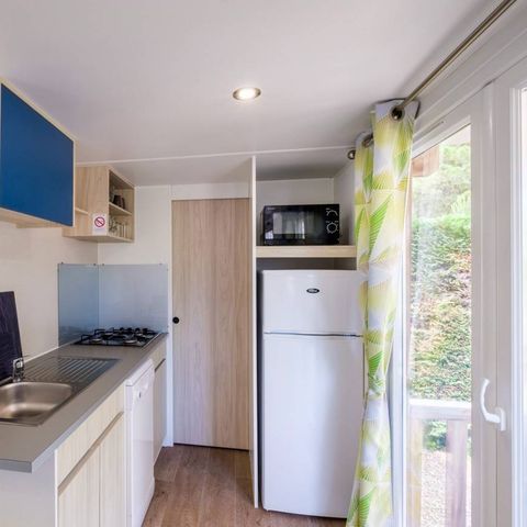BUNGALOW 5 personnes - Comfort | 2 Ch. | 5 Pers. | Terrasse surélevée | Clim. | TV