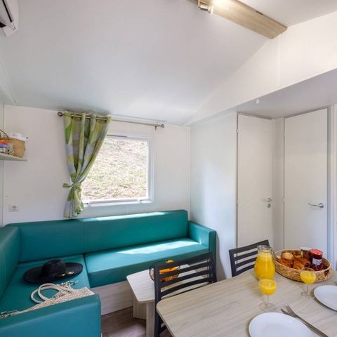 BUNGALOW 5 personnes - Comfort | 2 Ch. | 5 Pers. | Terrasse surélevée | Clim. | TV