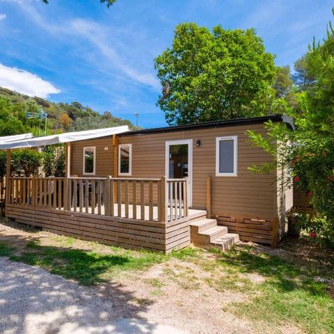 BUNGALOW 6 personnes - Comfort | 3 Ch. | 6 Pers. | Terrasse surélevée | Clim. | TV