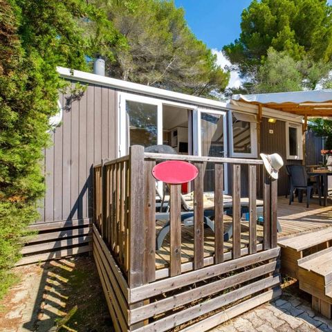 BUNGALOW 6 personnes - Comfort | 3 Ch. | 6 Pers. | Terrasse surélevée | Clim. | TV