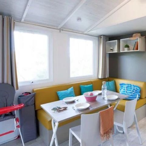 BUNGALOW 6 personnes - Comfort | 3 Ch. | 6 Pers. | Terrasse simple | Clim. | TV