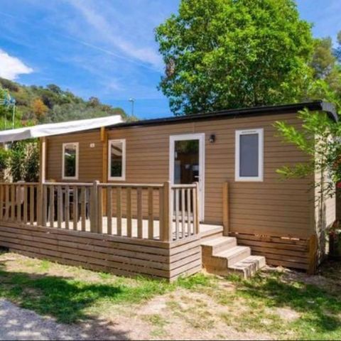 BUNGALOW 6 personnes - Comfort XL | 3 Ch. | 6 Pers. | Terrasse surélevée | Clim. | TV