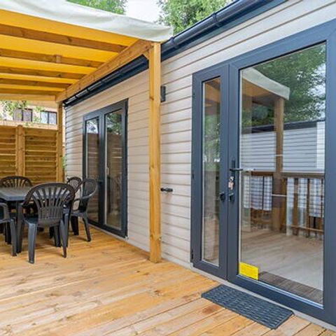 BUNGALOW 6 personnes - Comfort | 3 Ch. | 6 Pers. | Terrasse surélevée | Clim.