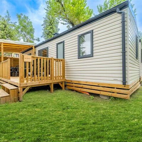 BUNGALOW 6 personnes - Comfort | 3 Ch. | 6 Pers. | Terrasse surélevée | Clim.